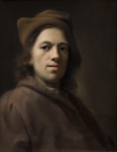 Selvportræt af Balthasar Denner
