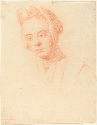 Kunstnerens Hustru Esther af Balthasar Denner