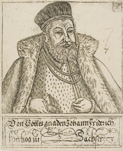 Johann Friedrich, fra saksiske hertuger og kurfyrster af Balthasar Jenichen