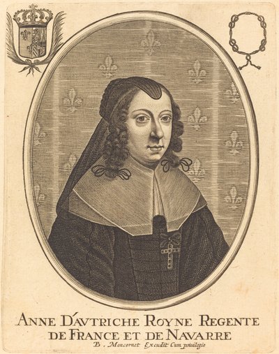 Anne af Østrig af Balthasar Moncornet