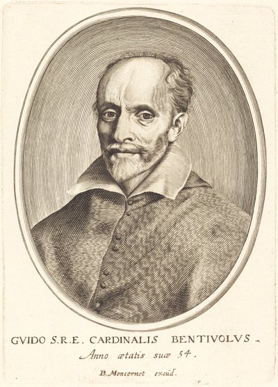 Guido Bentivoglio af Balthasar Moncornet