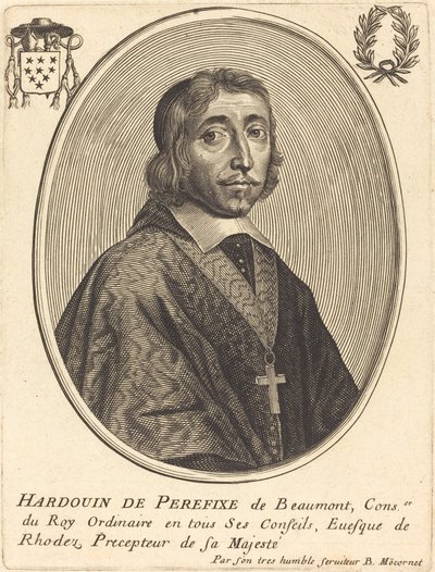Hardouin de Beaumont de Perefixe af Balthasar Moncornet