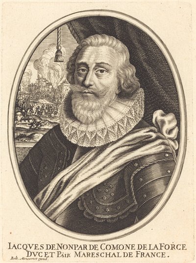 Jacques de la Force af Balthasar Moncornet