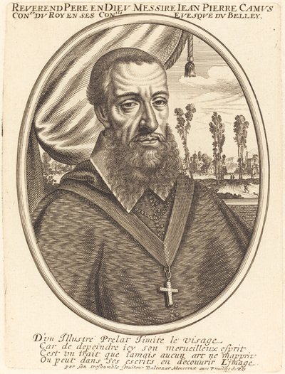 Jean-Pierre Camus af Balthasar Moncornet