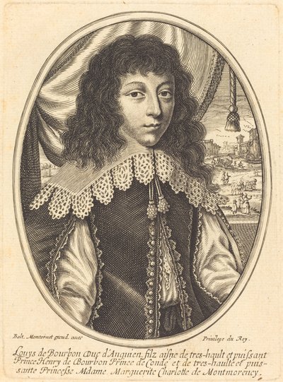 Louis II af Bourbon-Condé af Balthasar Moncornet