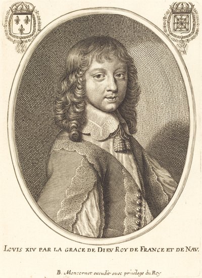Ludvig XIV af Balthasar Moncornet