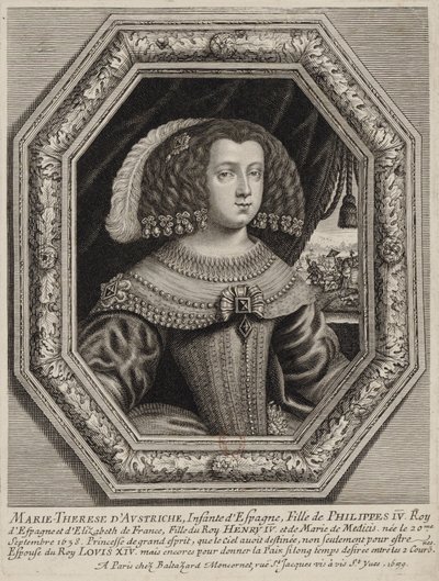 Moncornet, red - Marie Thérèse af Østrig af Balthasar Moncornet