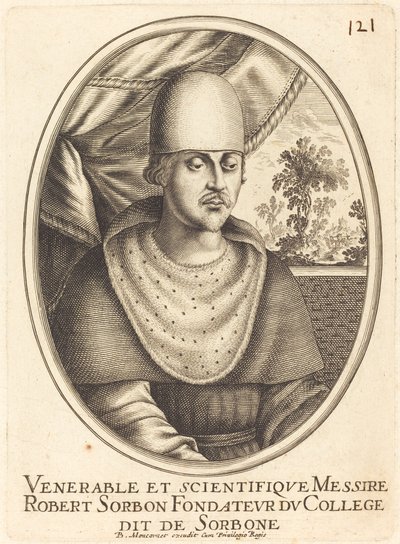 Robert af Sorbon af Balthasar Moncornet