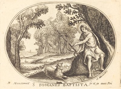 Sankt Johannes Døberen af Balthasar Moncornet