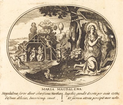 Maria Magdalens anger af Balthasar Moncornet