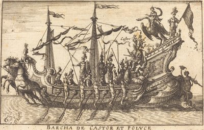 Bercha de Castor er Poluce af Balthasar Moncornet after Remigio Cantagallina