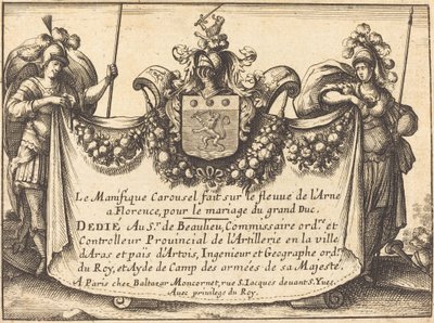 Titel side af Balthasar Moncornet after Remigio Cantagallina