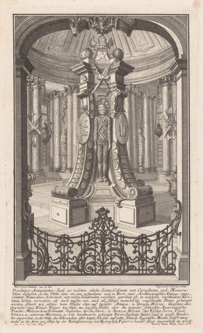 Antikvitetsværelse af Balthasar Sigmund Setletzky