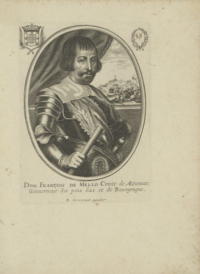 Francisco Manuel de Mello 1608-1666, en 1640-1650. af Balthazar Moncornet