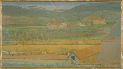 Yonne-dalen af Balthus Klossowski de Rola