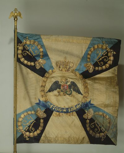 Banner for Livgardens Grenaderregiment, 1879 af Banners and Standards Flags