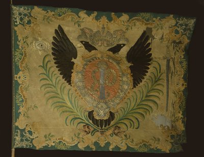 Flag for Leib-Guard Preobrazhensky Regiment, 1742 af Banners and Standards Flags