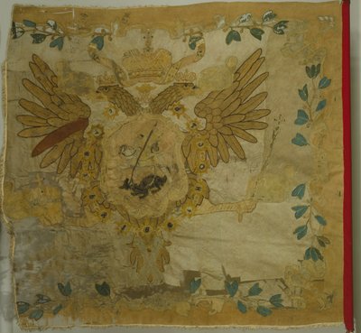 Saint Georges flag for infanteriregimentet på Anna Ioannovnas tid, 1730