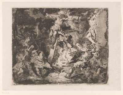 Kristus på korset af Barbara Elisabeth van Houten (signed by artist)