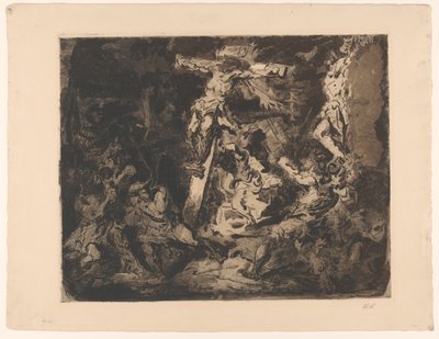 Kristus på korset af Barbara Elisabeth van Houten (signed by artist)