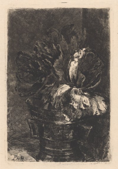 Tulipaner i kobbermørtel af Barbara Elisabeth van Houten