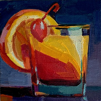 cocktail 1, 2019 af Barbara Hoogeweegen