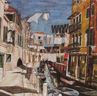 Vasketøjsdag i Venedig af Barbara Piatti