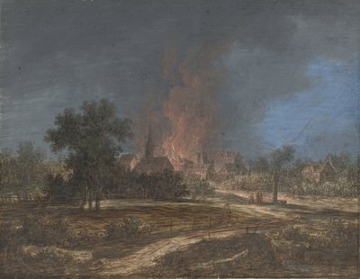 Brand i en landsby af Barbara Regina Dietzsch