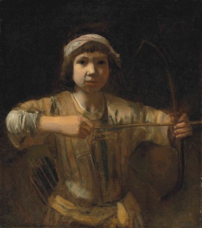 Ismael med bue og pil af Barent Fabritius