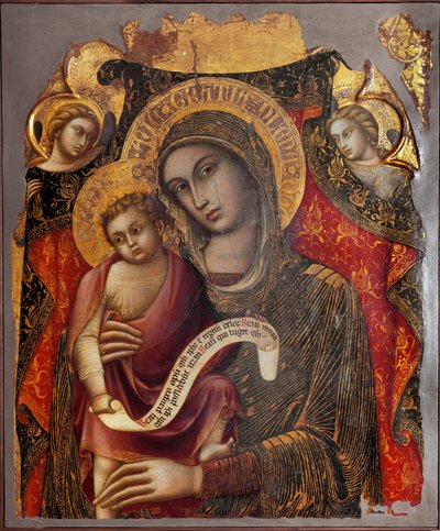 Jomfru med barn (maleri af Barnaba da Modena