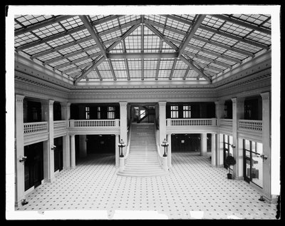 Illinois Theatre Building, Chicago, Illinois, USA, ca. 1905 (s/h-billede) af Barnes and Crosby