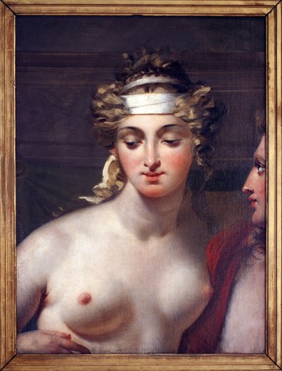 Fragment af bortførelsen af Helene, 1700-1800-tallet af Baron Antoine Jean Gros