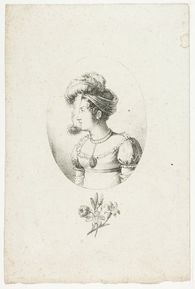 Portræt af hertuginden de Berry af Baron François Pascal Simon Gérard