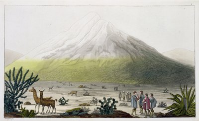 Mount Chimborazo, Ecuador, fra 