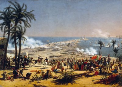 Slaget ved Aboukir, 25. juli 1799 af Baron Lejeune Louis-François