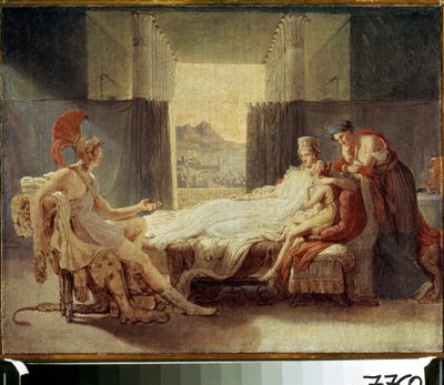 "Aeneas fortæller Dido om katastrofen ved Troy" Maleri af Pierre Narcisse (Pierre-Narcisse) Guerin (1774-1833) - Olie på lærred - Moskva, Pushkin Museum af Baron Pierre Narcisse Guerin