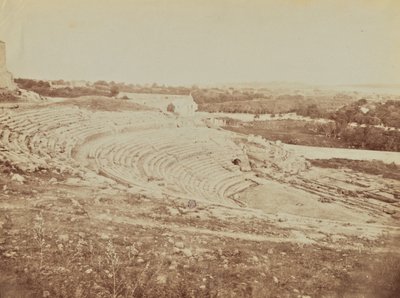 [Græsk teater i Syracuse] af Baron Wilhelm von Gloeden