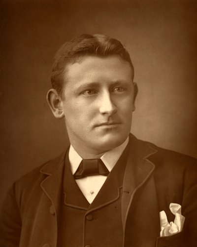 Austin Brereton, britisk forfatter, 1886 af Barraud