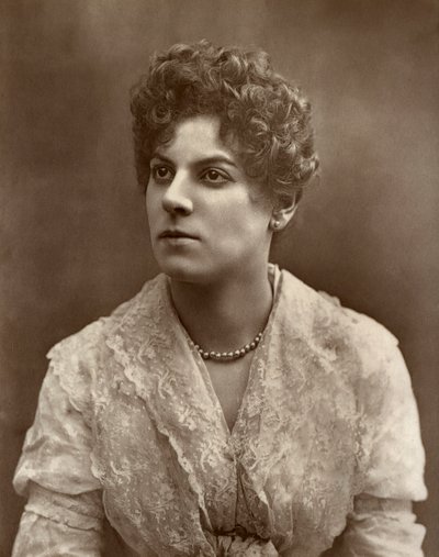 Den britiske skuespillerinde Miss Jessie Millward i The Harbour Lights, 1886 af Barraud