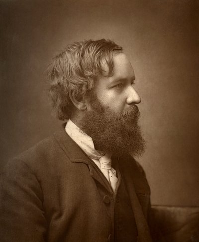 Henry Arthur Jones, britisk dramatiker, 1886 af Barraud