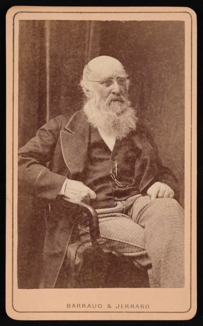 Portræt af J. H. Silbert, før 1877. af Barraud and Jerrard