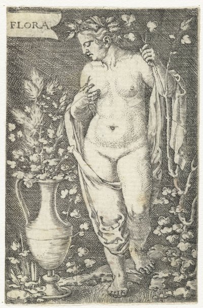 Flora (titel på objekt) af Barthel Beham