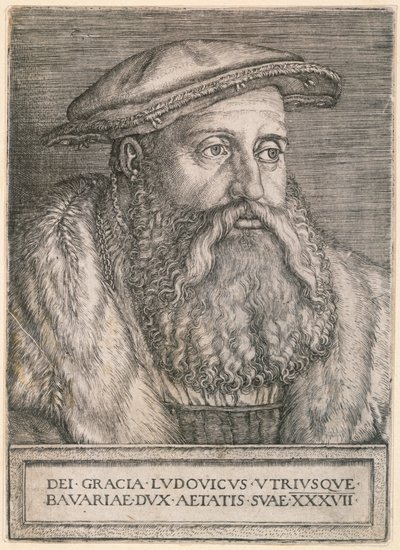 Hertug Ludvig af Bayern af Barthel Beham
