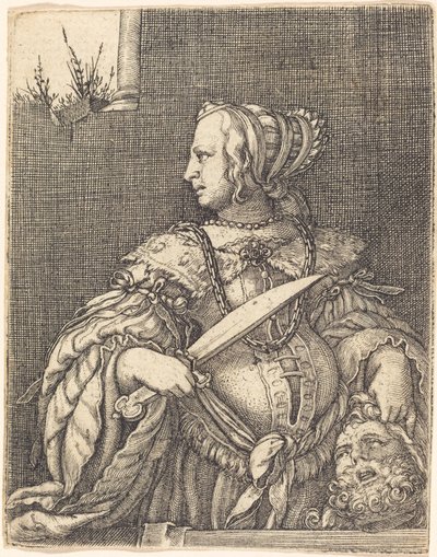 Judith med hovedet af Holofernes af Barthel Beham