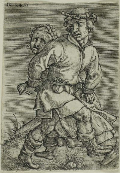 Bondepar danser af Barthel Beham