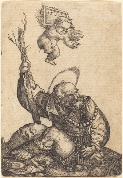 Sankt Christopher af Barthel Beham