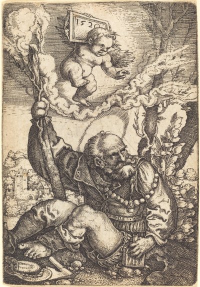 Sankt Christopher af Barthel Beham