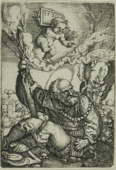 Sankt Christopher af Barthel Beham