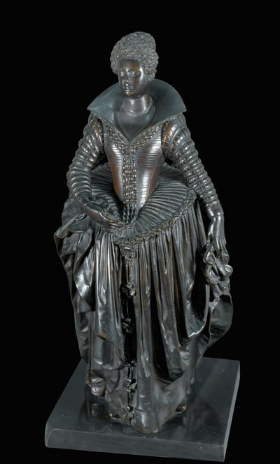 Marie de Medici. Bronze ... af Barthelemy Prieur