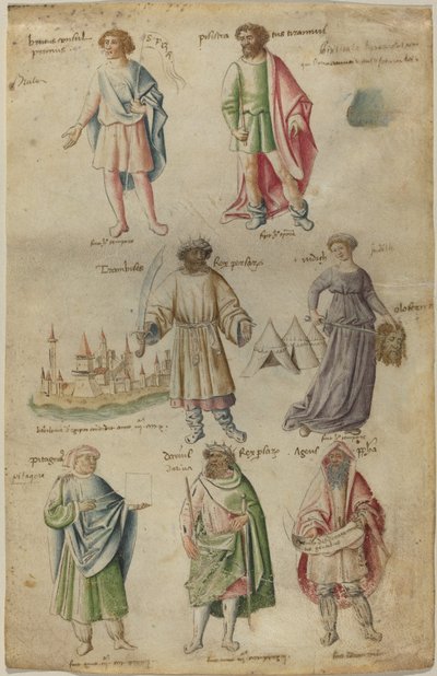 Syv berømte skikkelser fra oldtidens historie af Barthélemy van Eyck